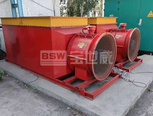 矿用电热风炉